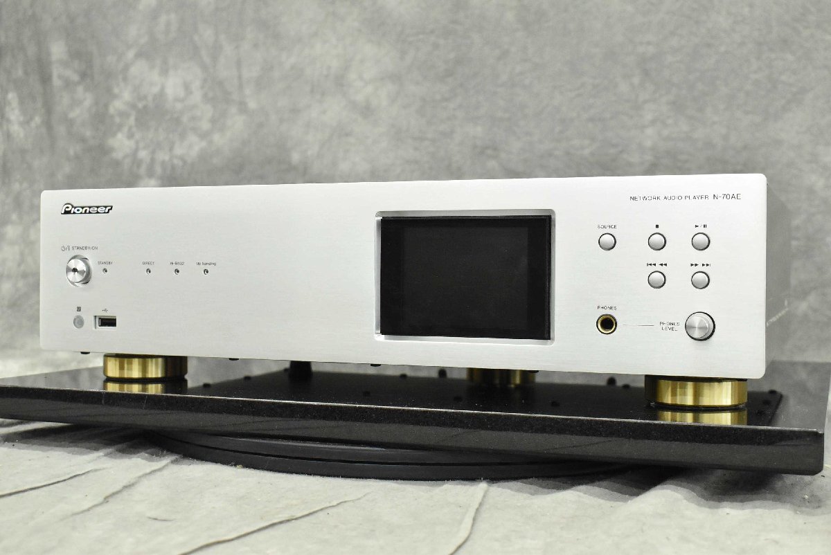 1か1☆Pioneer パイオニア オーディオラック AVラック B-102 二段 木製