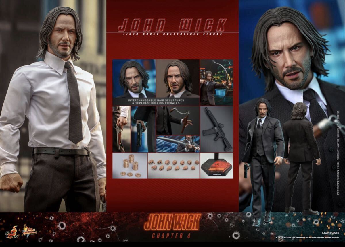 新品】MG TOYS 1/6フィギュア □ジョン・ウィック/キアヌ・リーブス