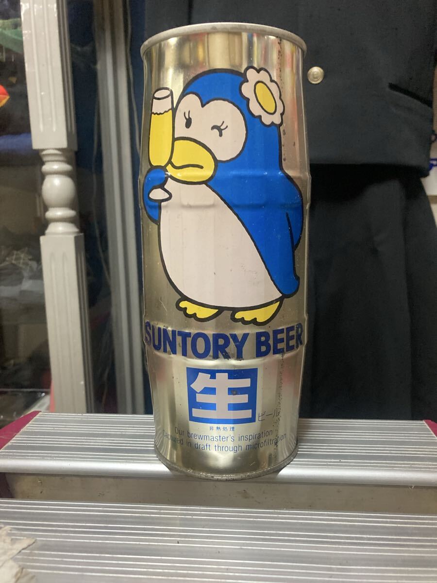 新品】レトロ サントリーペンギン 生ビール ペンギンズバー シールの