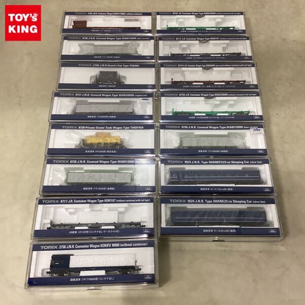 □美品 TOMIX 2760 コキ50000 コンテナ車 1両 コキ50726 Nゲージ 貨物