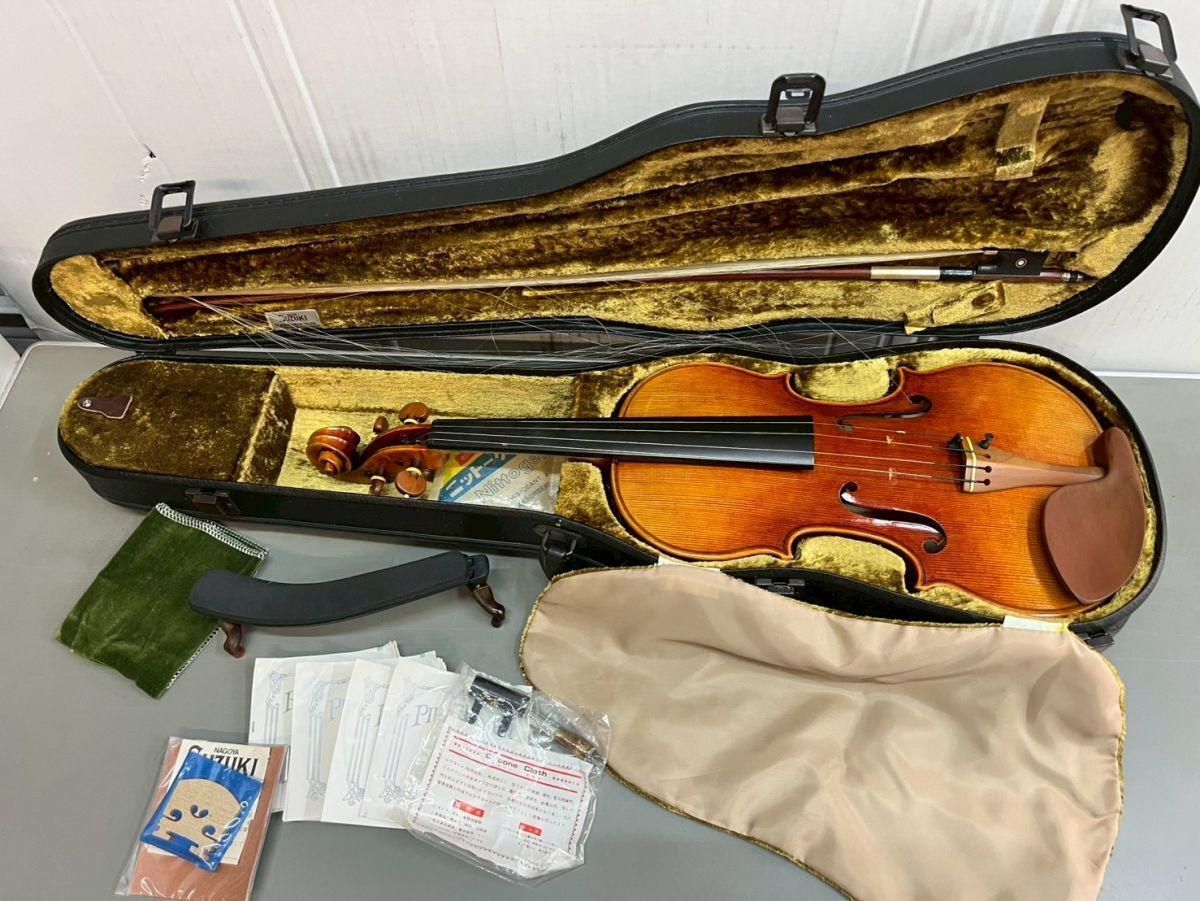 チェロ スズキ エターナル No.80 ハードケース 弓付 弦楽器 鈴木 Cello