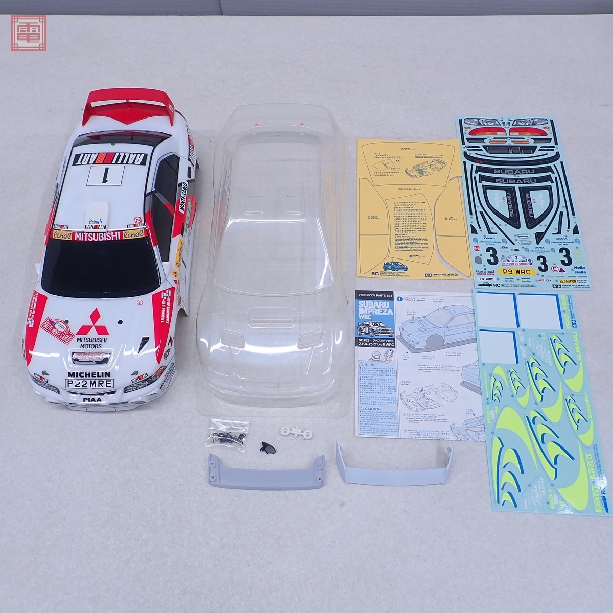 スバルインプレッサ WRC (GC8) 1/10スケール ラジコン の落札情報詳細