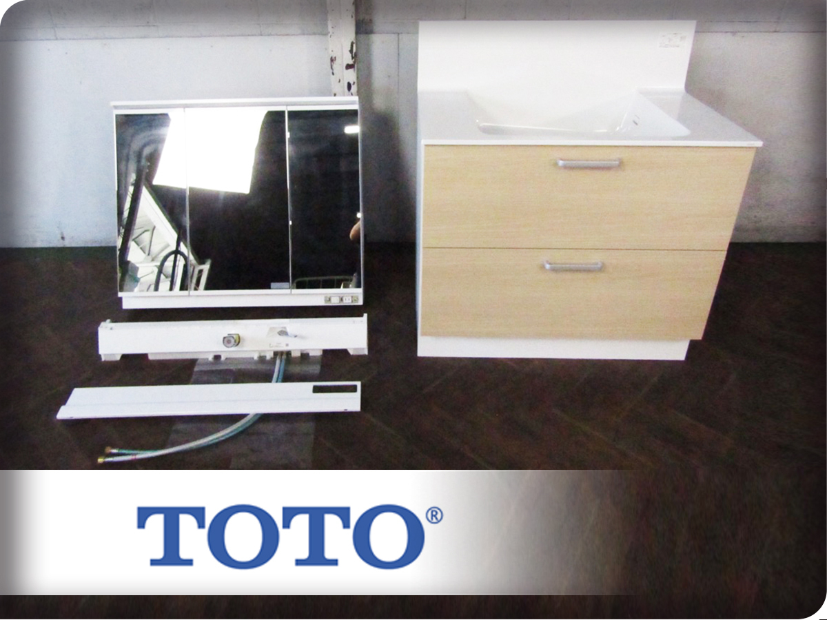 トートー TOTO トイレキャビネット 二連紙巻器一体型収納 YSC25 トイレ