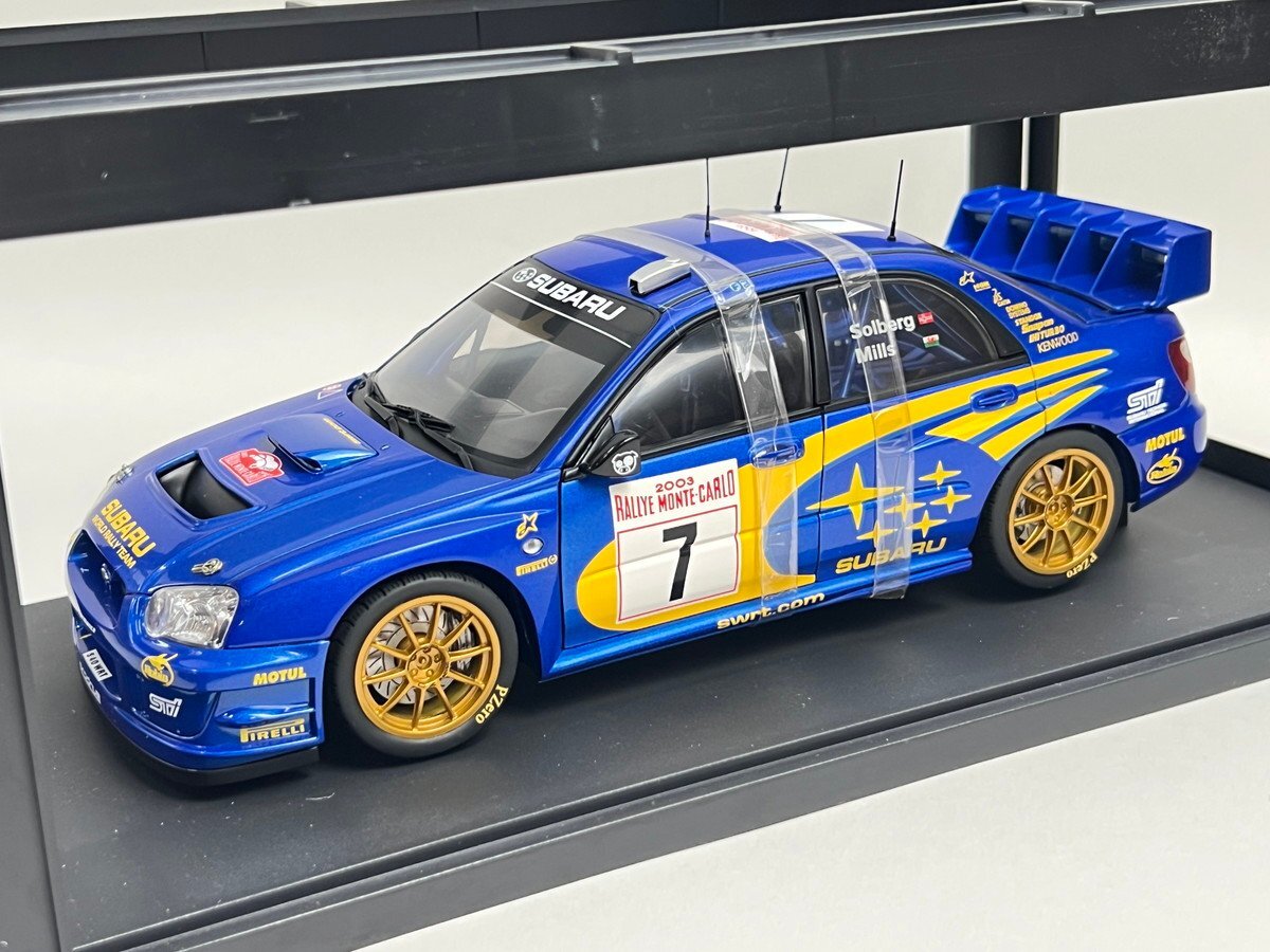 目立った傷や汚れなし】タミヤ 1/10 電動RC スバル インプレッサ WRC