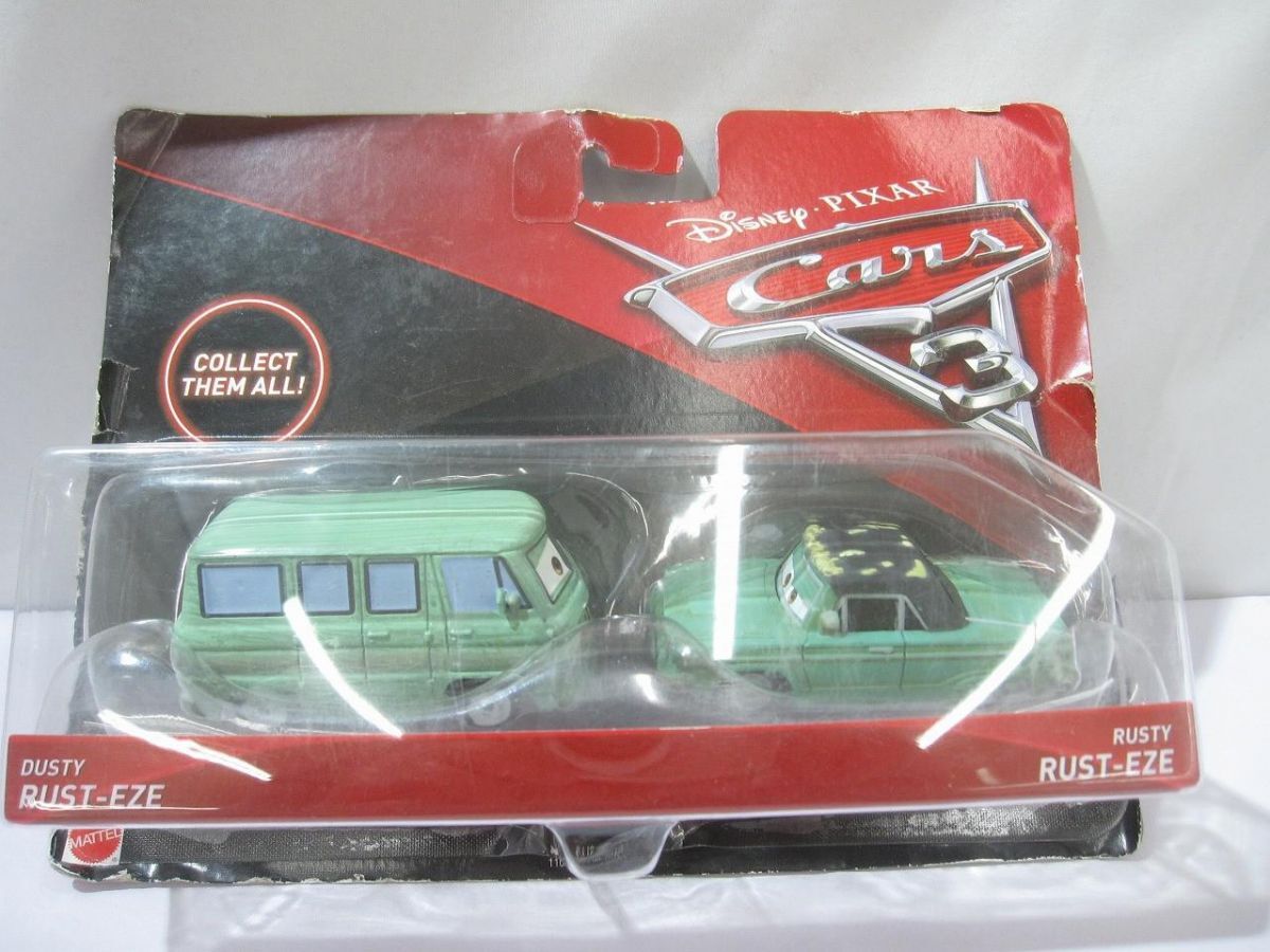 新品】🔷ディズニーカーズ/2台セット/RUSTY RUST-EZE & DUSTY