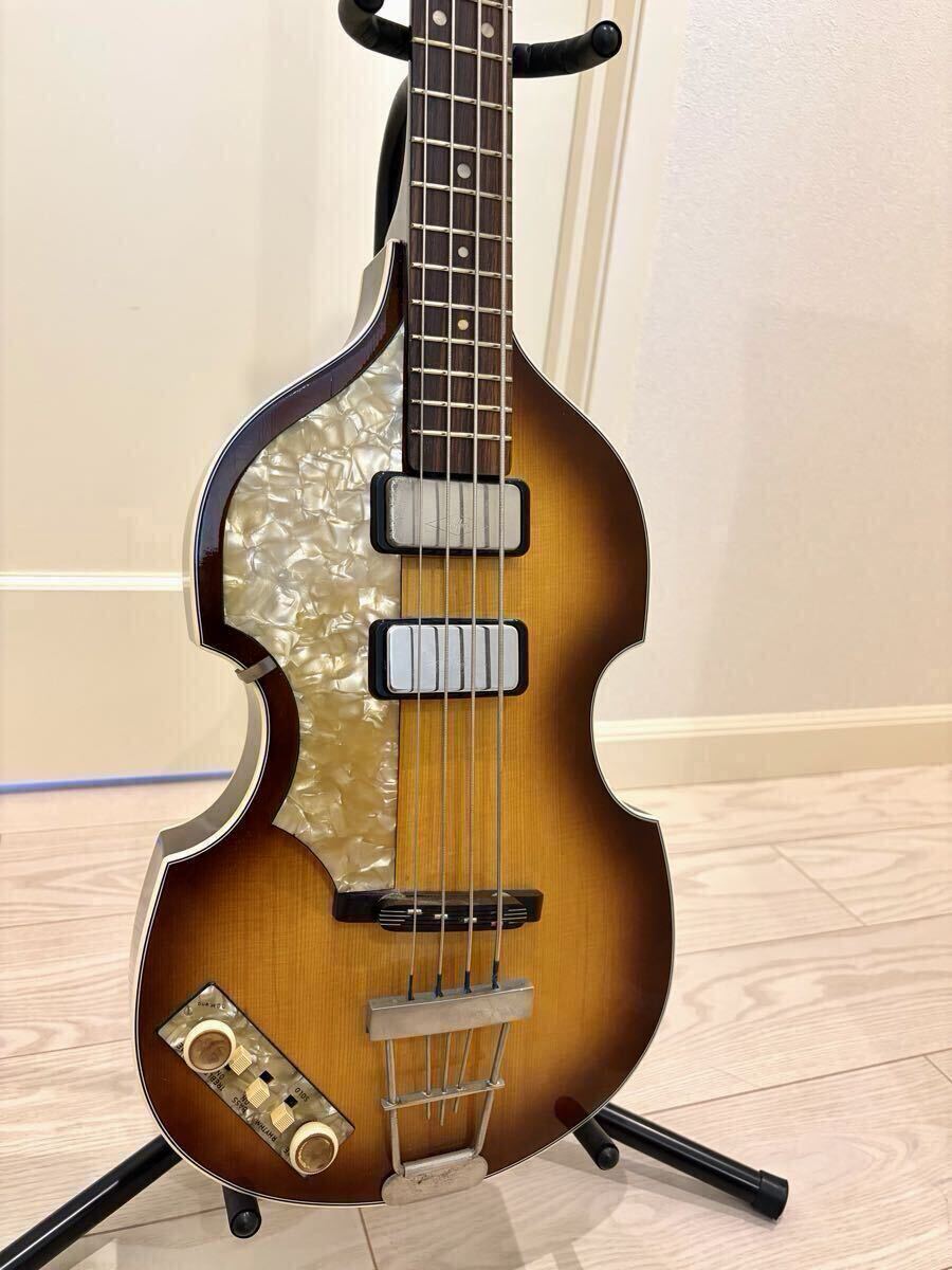 1967前半～中頃？ ビンテージ ドイツ製 Hofner ヘフナー 500/1