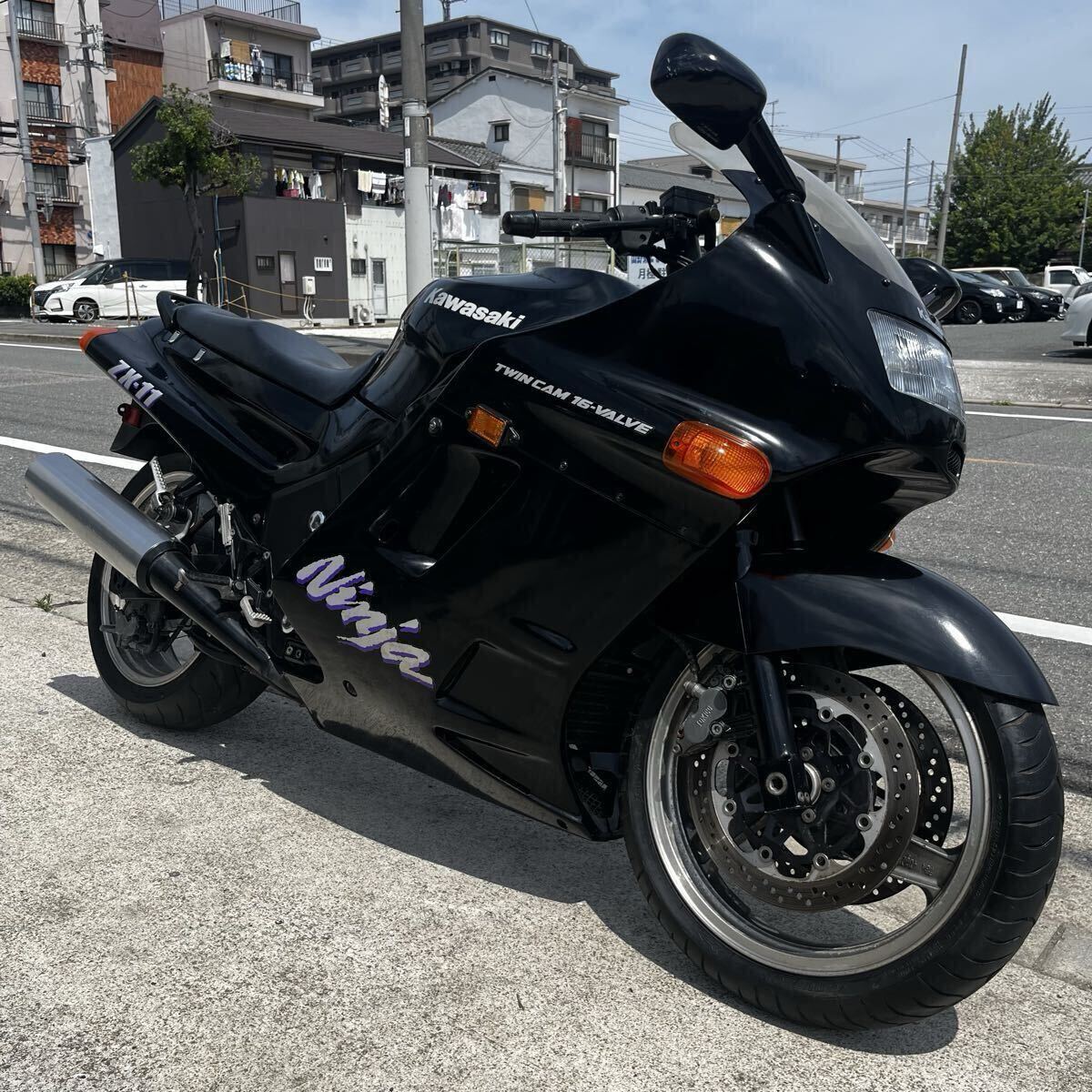 希少です!GPZ1000RXデビル管マフラー4-2-1.Devil加工流用にGPZ900R