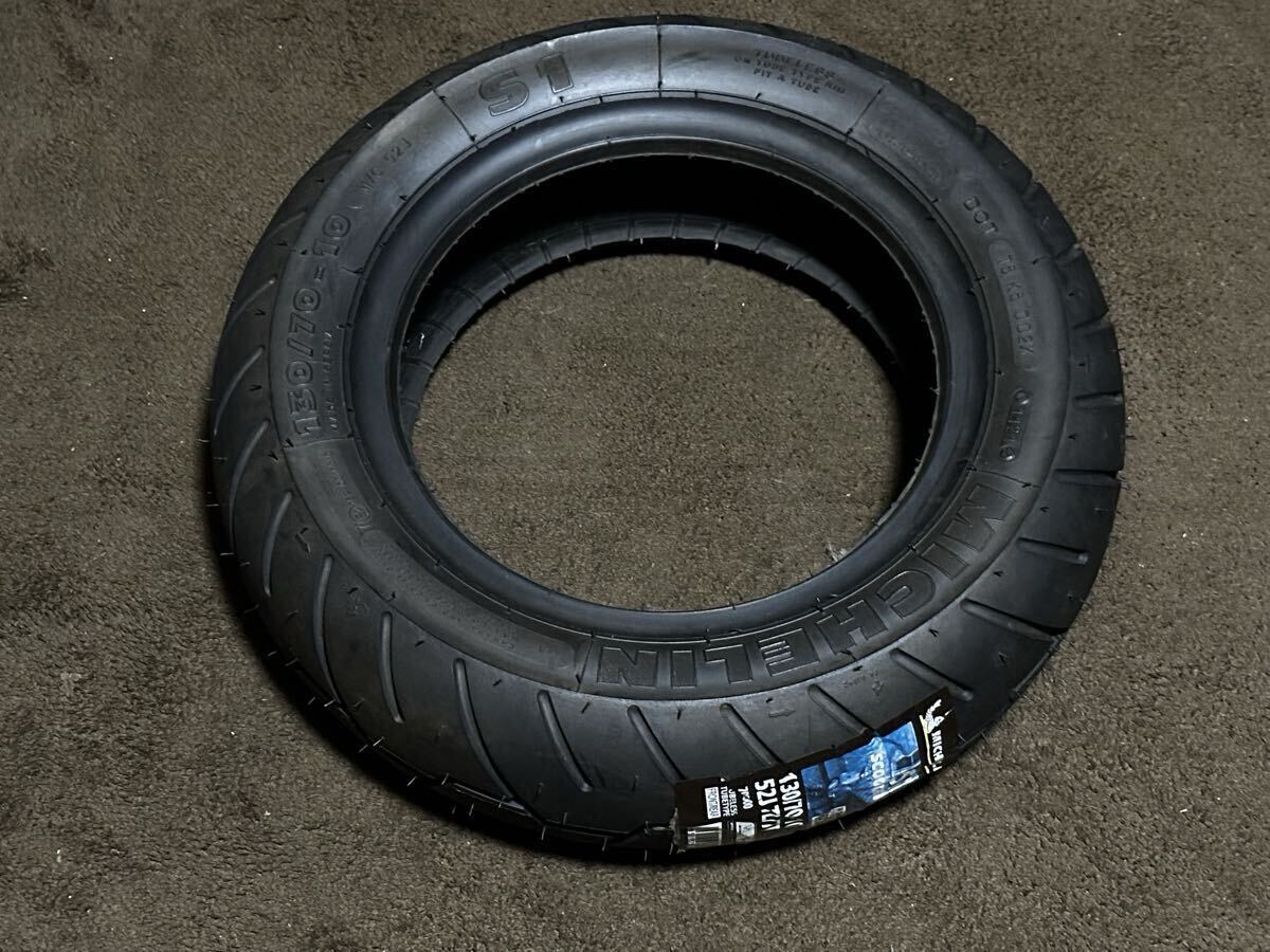 送料無料Gクラフト10インチ3.5Jホイール ミシュランMICHELIN S1 90/90