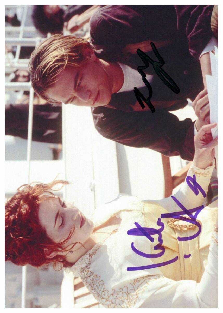 新品】1997タイタニック Leonardo DiCaprio Kate Winslet レオナルド
