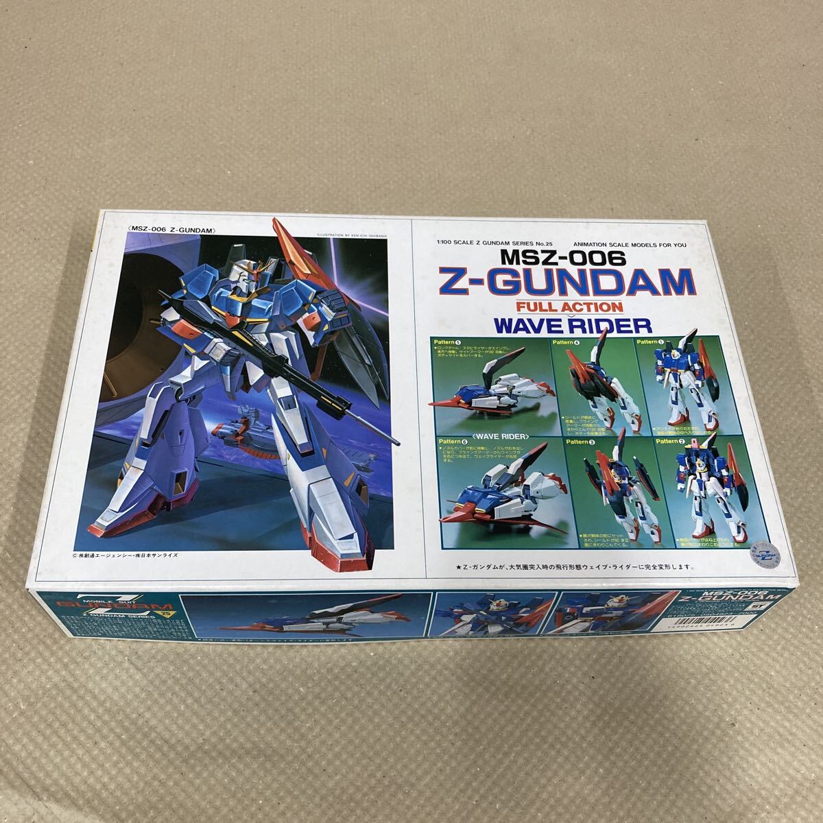 藤田一己版 MSZ-006 Zガンダム Bクラブ 1⁄144 レジンキャスト
