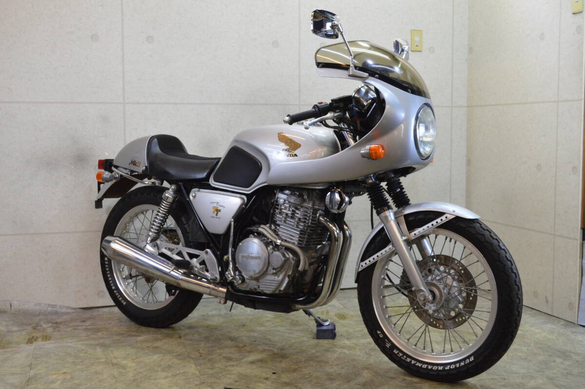 SR400 キタコ ビッグハンマー アルミタンク カフェレーサー 品番104-71