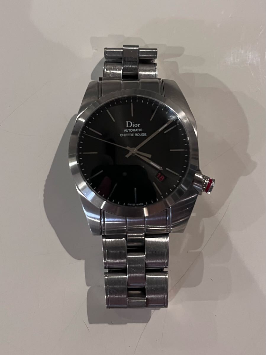 税込】超美品 Dior HOMME ディオールオム クリア アクリル バングル 幅