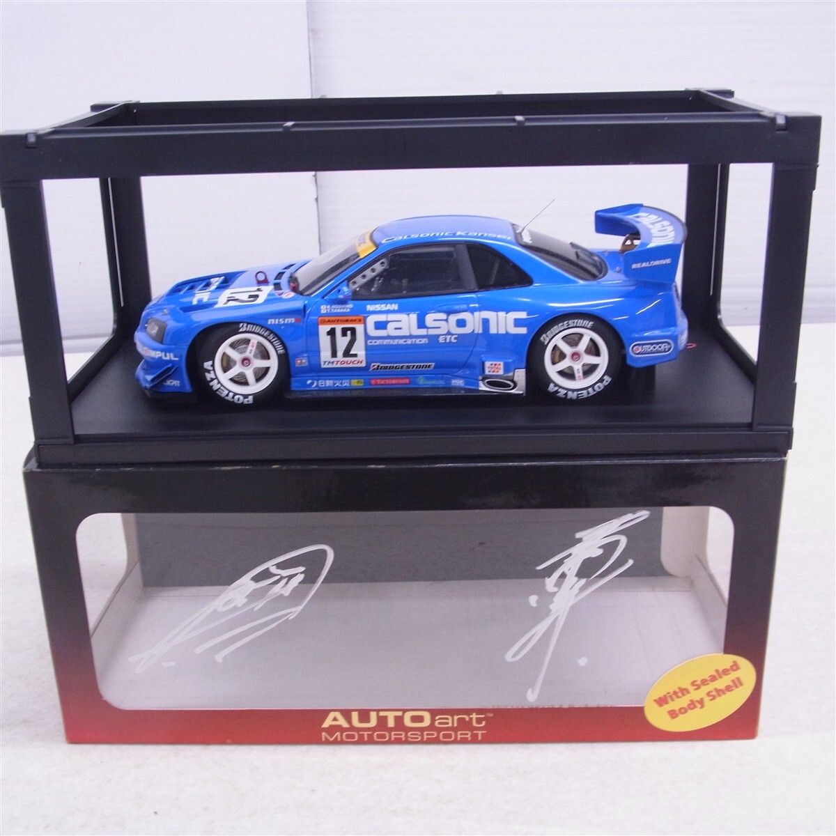 トミカ 日本製 No.84 カルソニック スカイライン GT-R (R32) シール