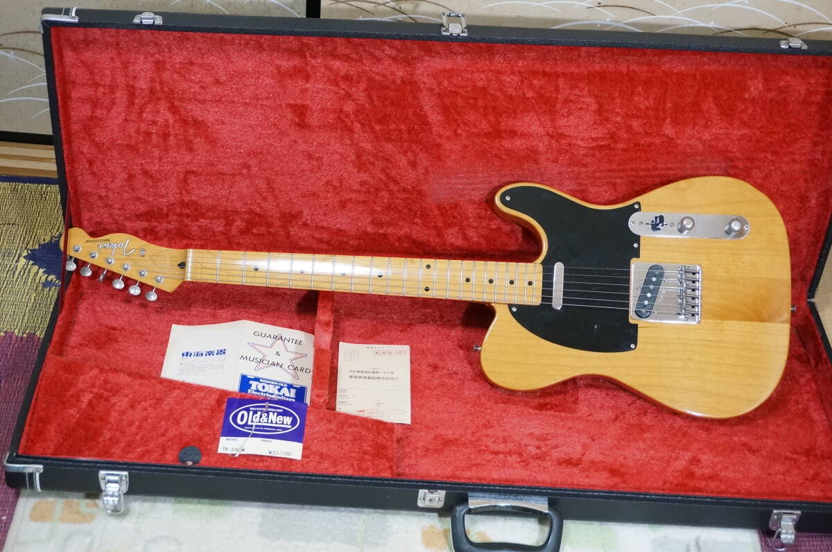 中古】☆名機 Tokai Breezysound TE-50 BS テレキャスター 80年代