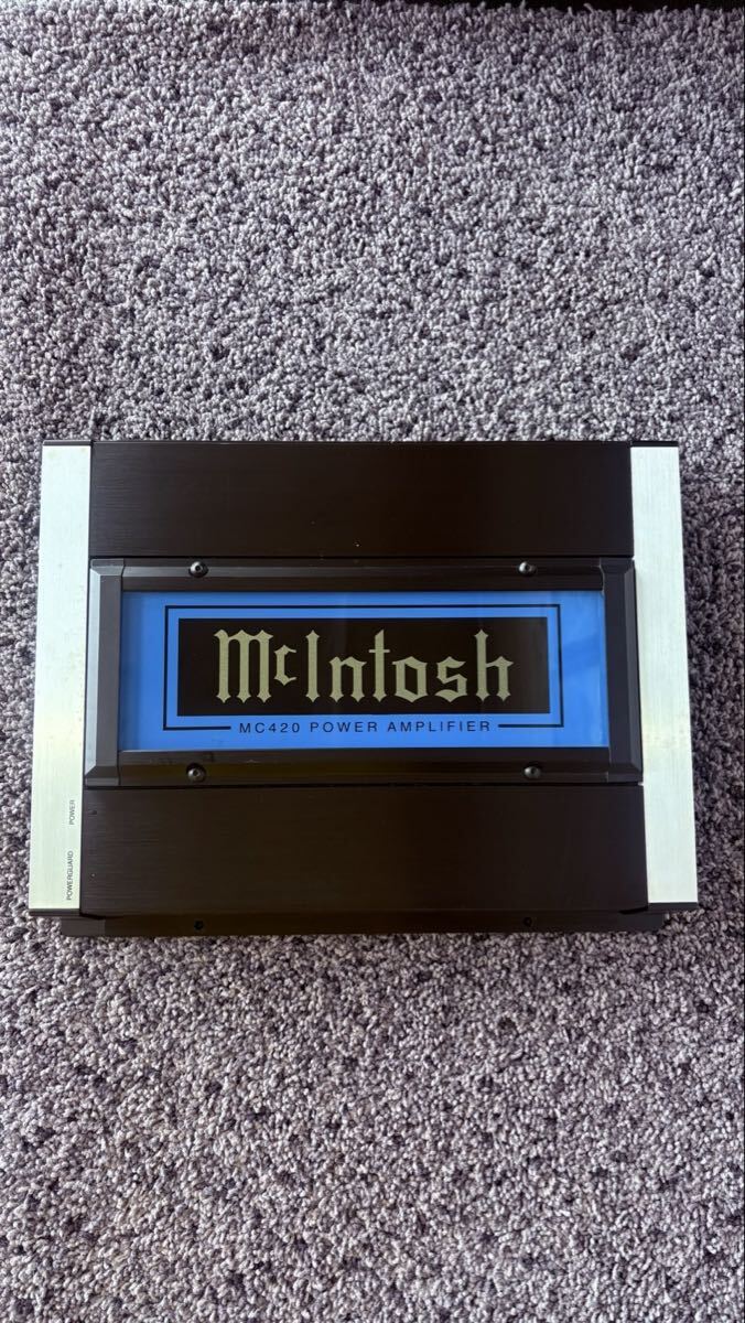 新品】☆McIntosh MPM4000 をLED仕様に改造します マッキントッシュ