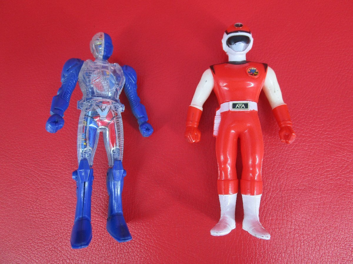 バンダイ 超新星フラッシュマン レッドフラッシュ スーパー戦隊 ソフビ