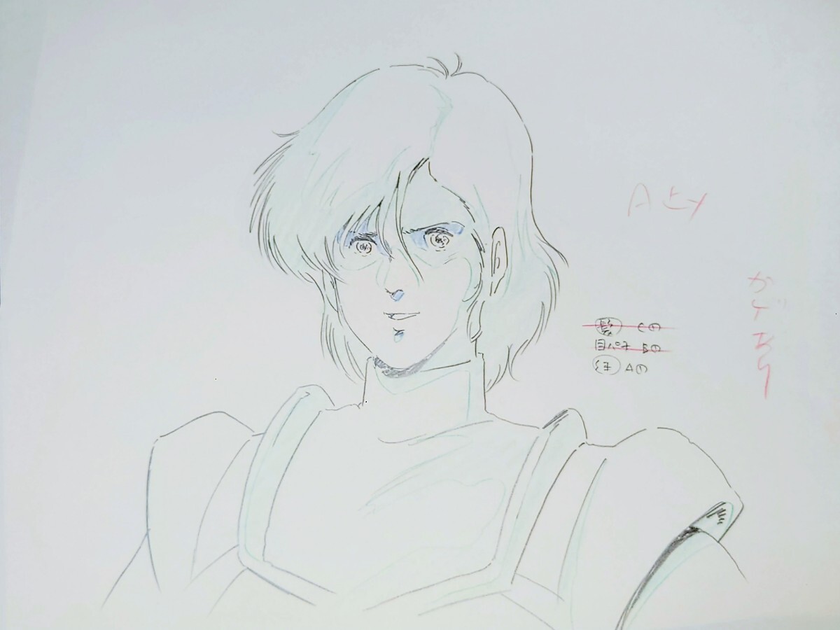 中古】送料込み 巨神ゴーグ ポスター 安彦良和 イラスト 超時空世紀