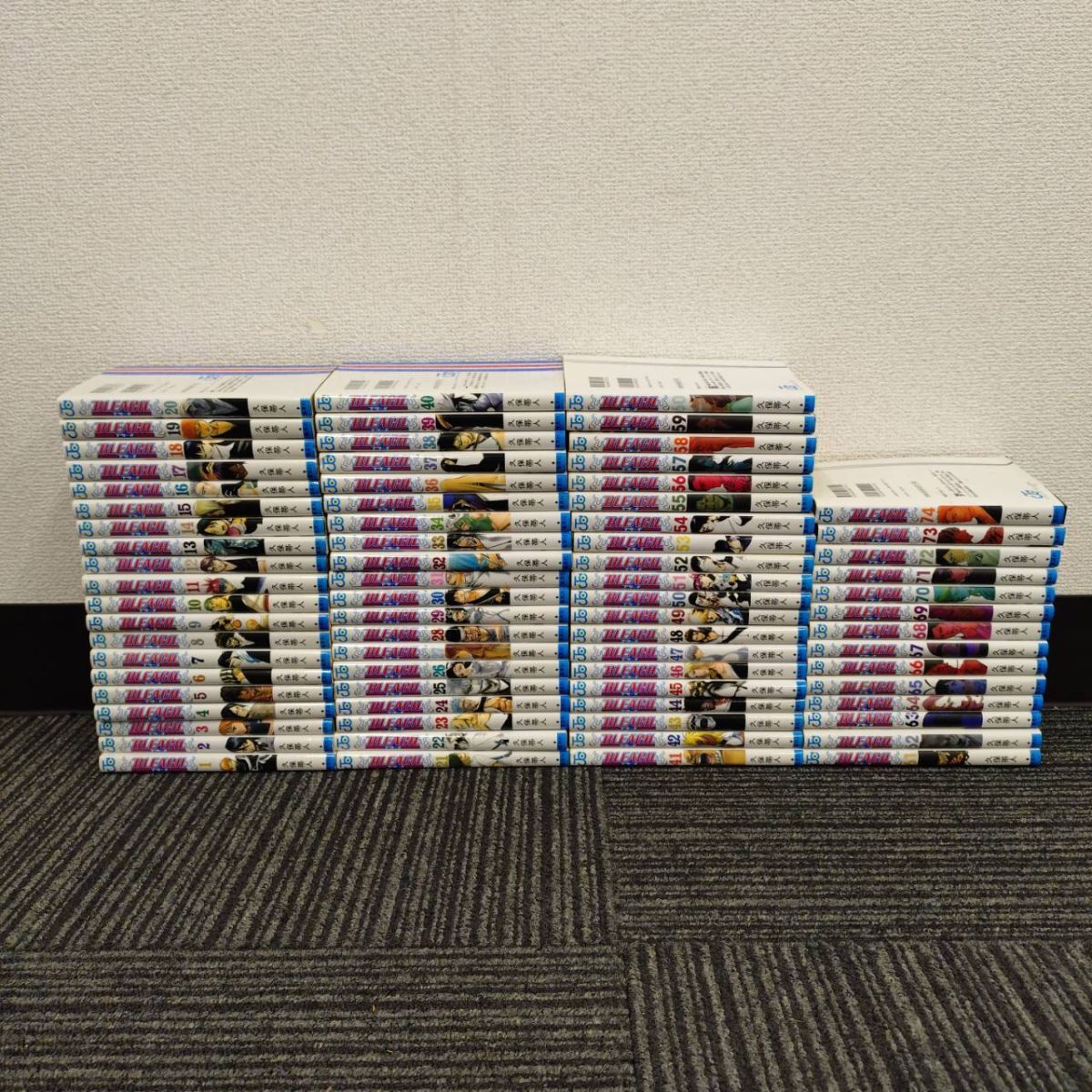 全巻初版 BLEACH－ブリーチ－ 1巻~9巻【帯・新刊案内冊子付】久保帯人