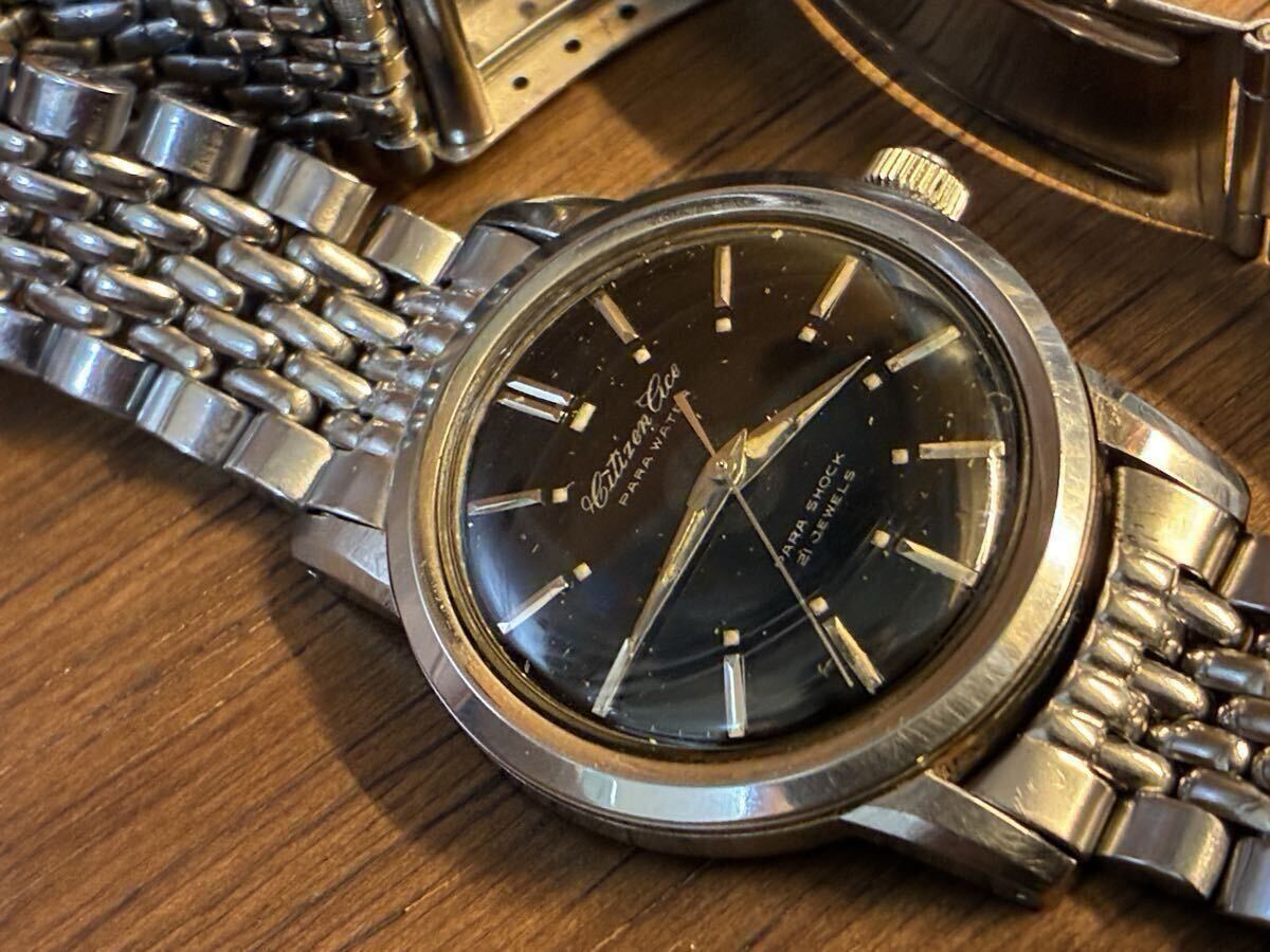 CITIZEN シチズン Rhythm Date リズムデイト パラウォーター 手巻き 