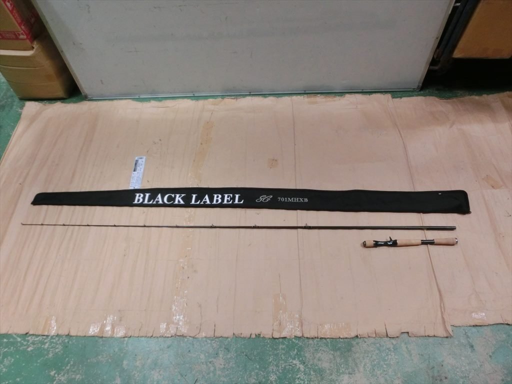 中古】DAIWA ダイワ ブラックレーベル XP 61SH-3 美品 パックロッド の