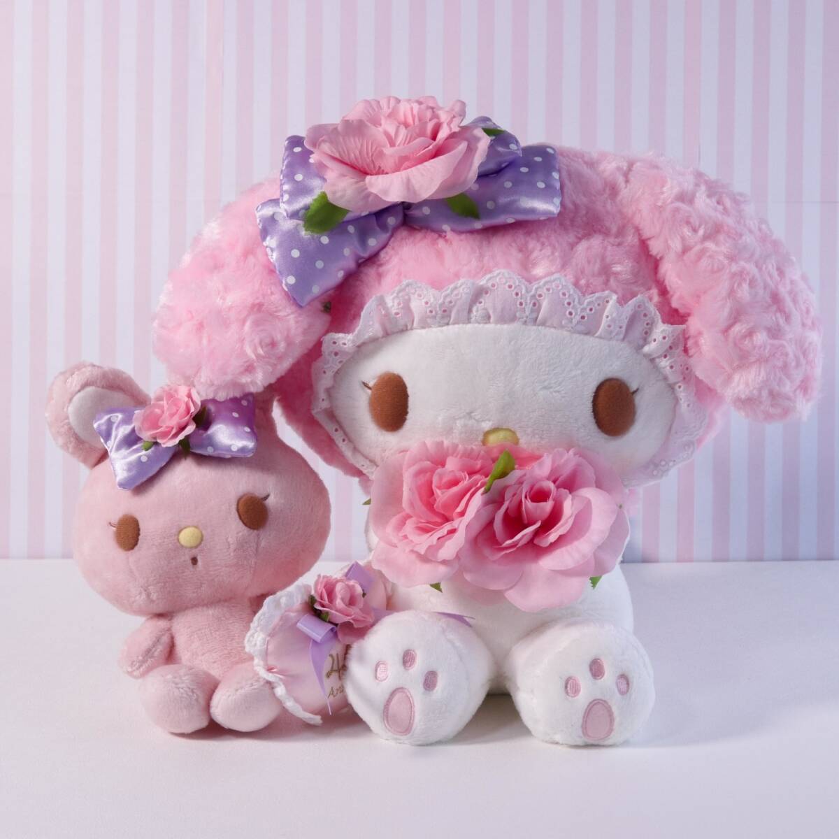 新品】マイメロ マイメロディ ぬいぐるみ セット サンリオ パパ ママ