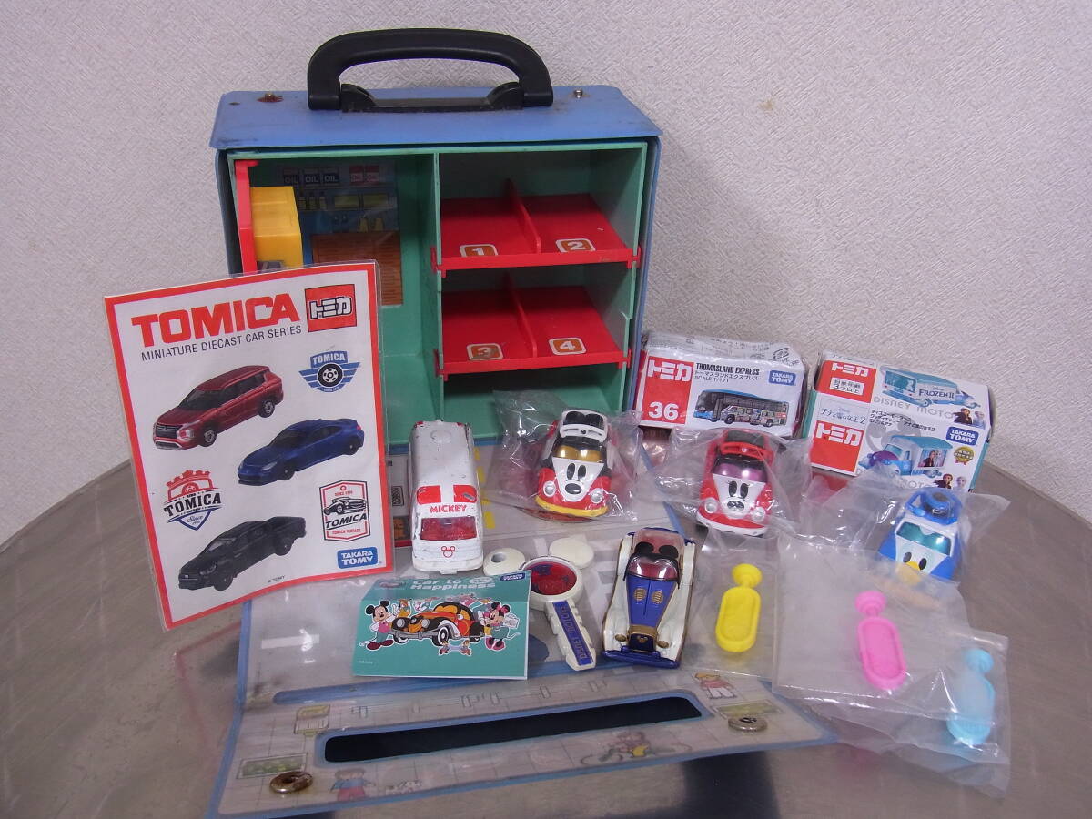 中古］TOMICA/トミカ パーキングケース（旧モデル）×2台セット【送料