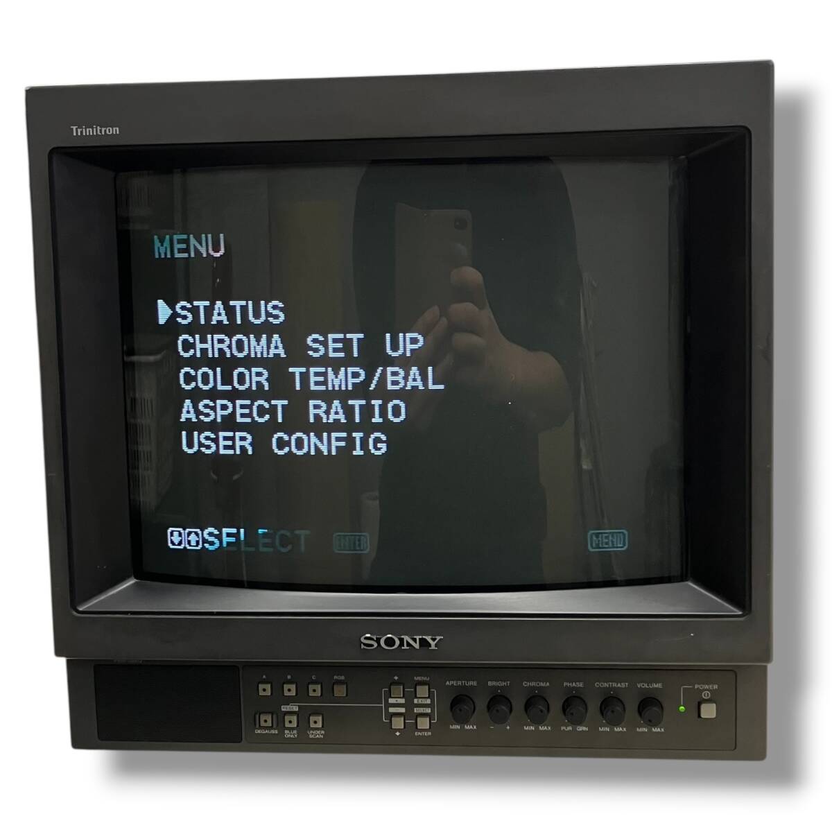 傷や汚れあり】（J3391） SONY PVM-2044Q Trinitron COLOR VIDEO