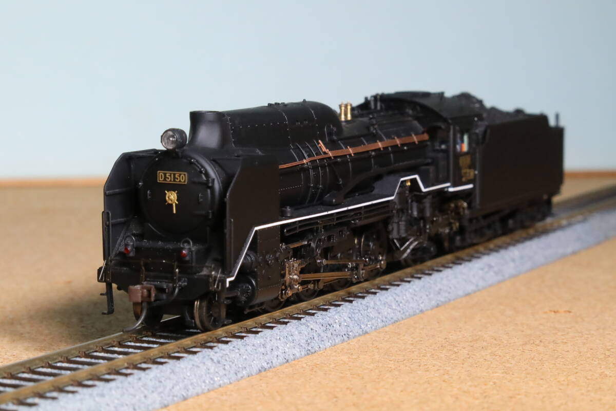 08-999】○天賞堂○ D51形蒸気機関車 鷹取(後藤)式集煙装置 重油併燃