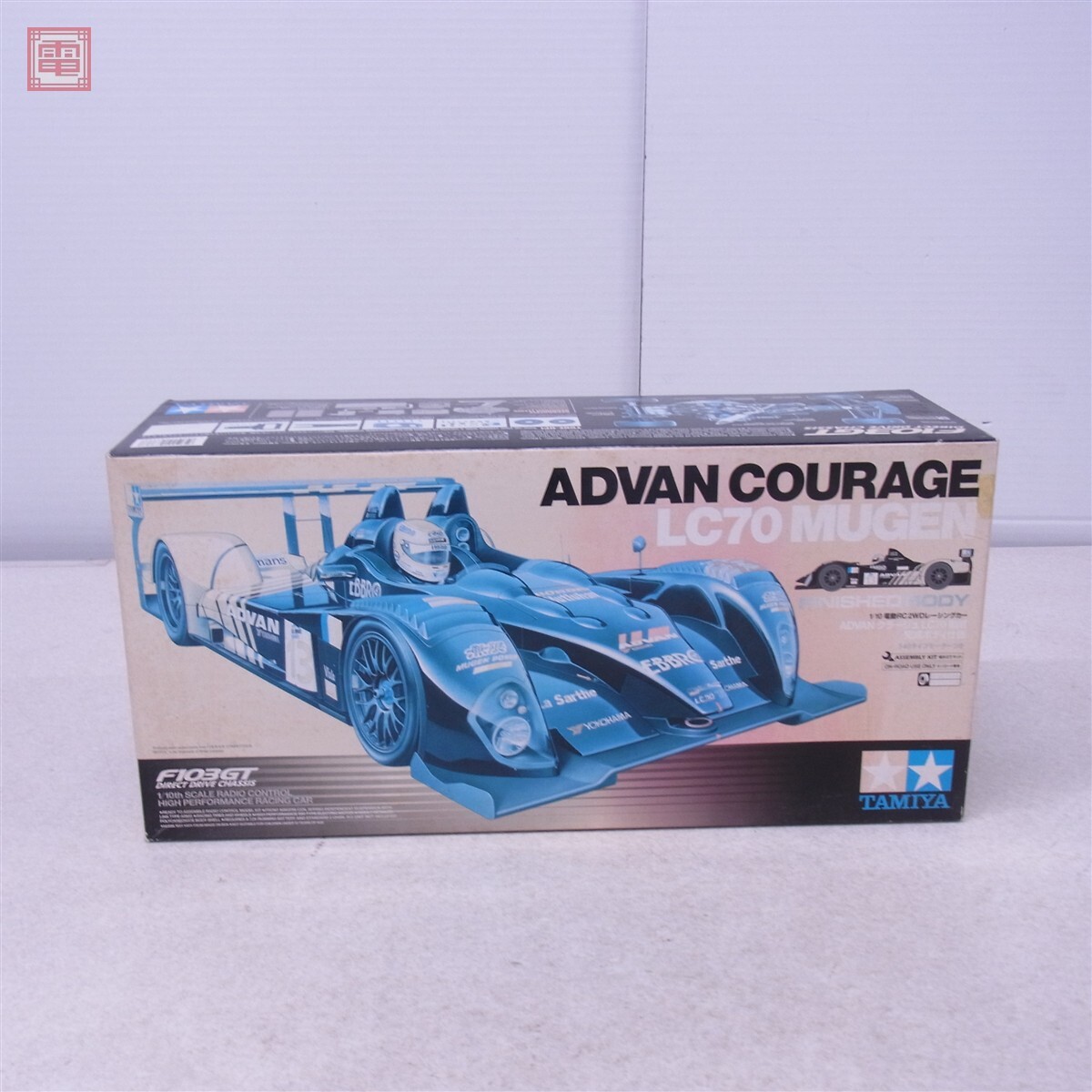 タミヤ アドバン クラージュ LC70 無限 F103GT 完成品 ADVAN の落札