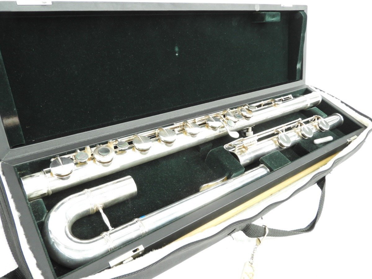 中古】□Pearl パール フルート NC-550E Eメカ付 美品の落札情報詳細