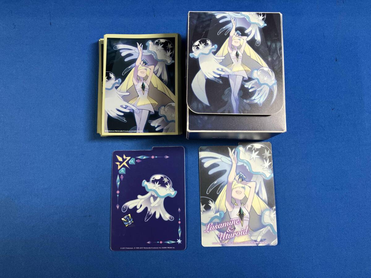 新品】ルザミーネ ウツロイド デッキシールド ポケモンカードゲームの