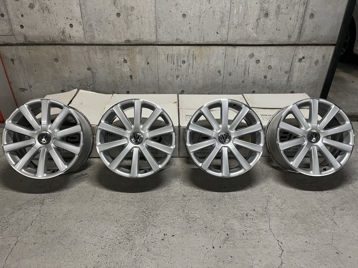 VW フォルクスワーゲン シロッコ 純正ホイール タイヤ4本 235/40R18 5