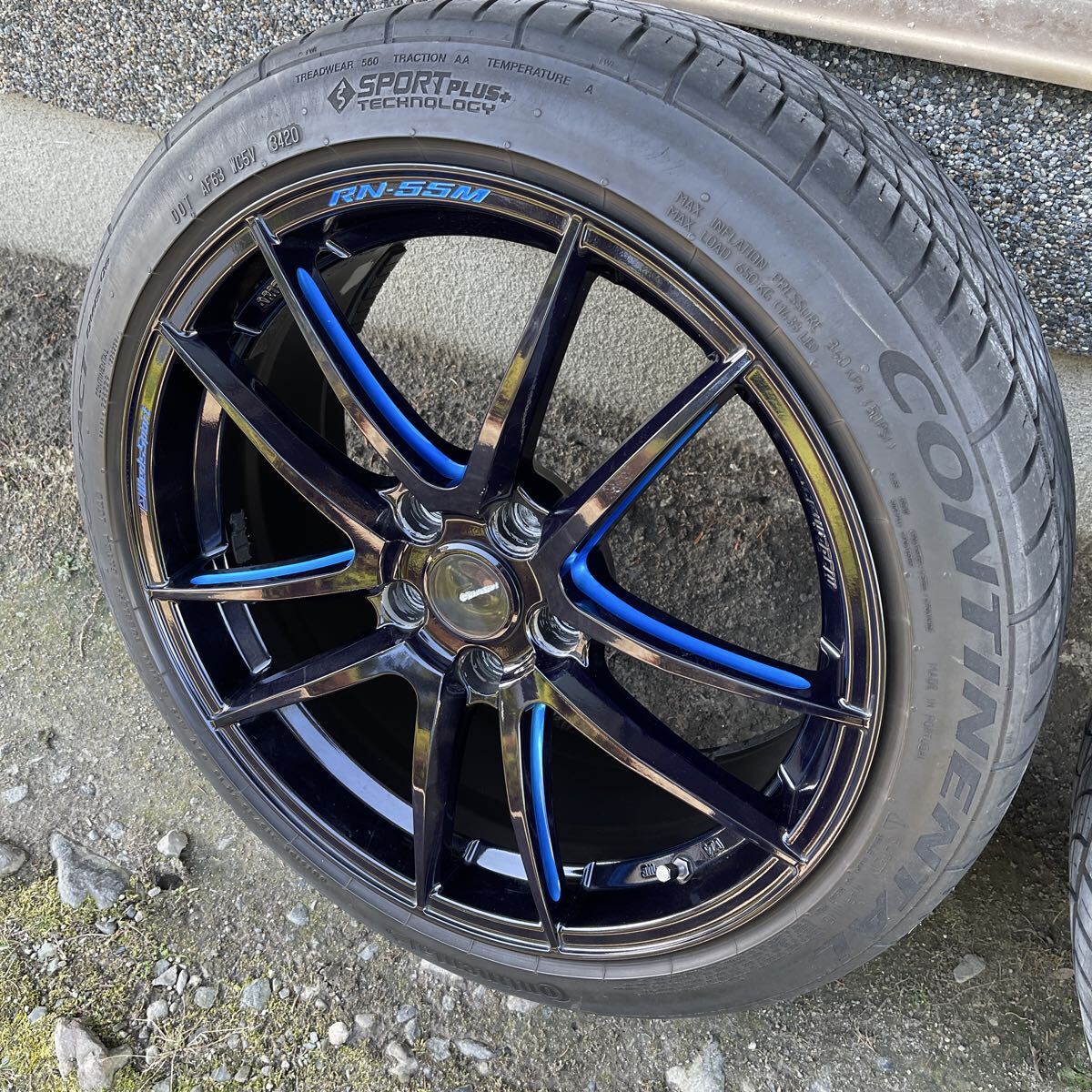 WEDS SPORT TC005 16×7J+42 4本セット 205/50R16付 EK9 DC2 ZC31S
