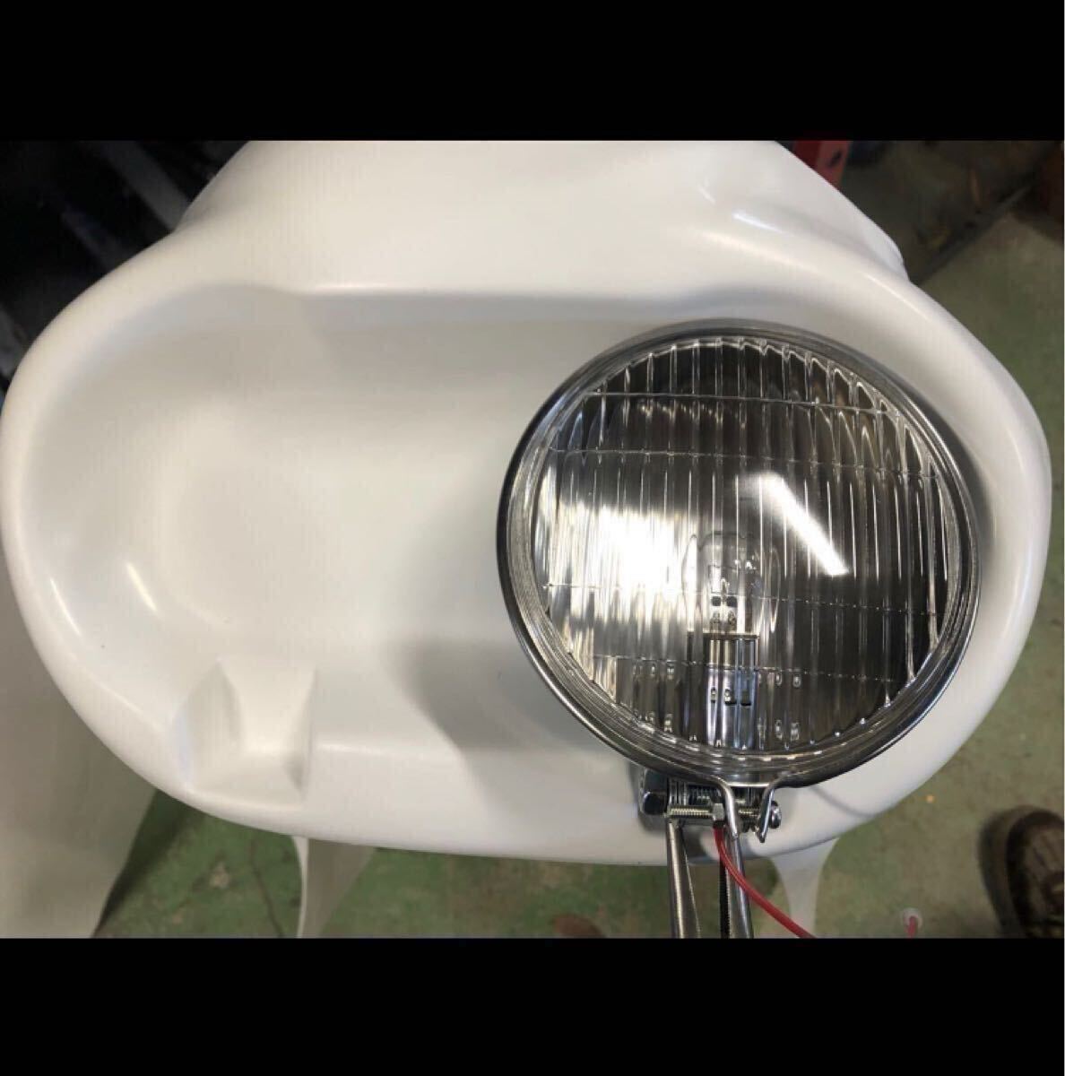 未使用】送料込み 角型 フォグランプ カバー付き イエローレンズ