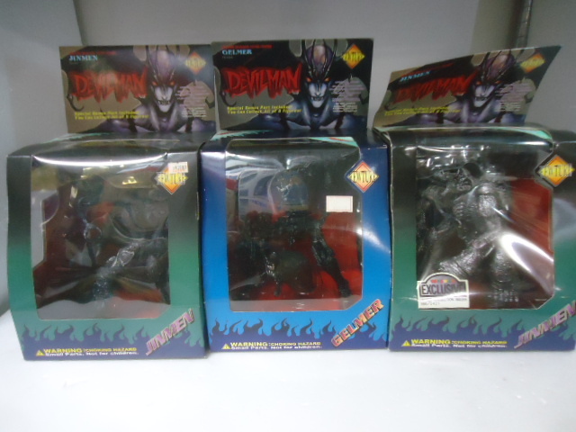 中古】FEWTURE/フューチャー/韮沢靖/DEVILMAN/6体セット/AMON