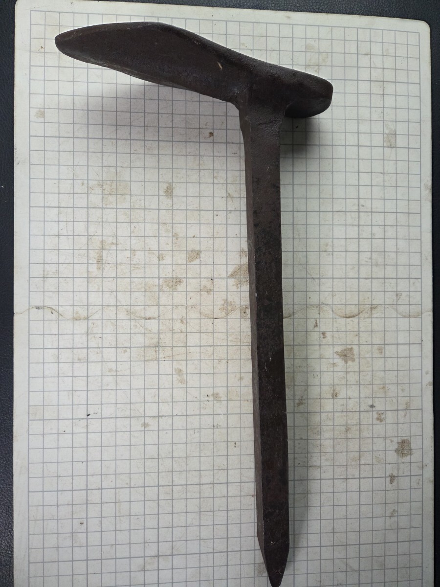 中古】◇鉄の塊 50kg以上 作業台 金床 鉄製 古道具 アンビルの落札