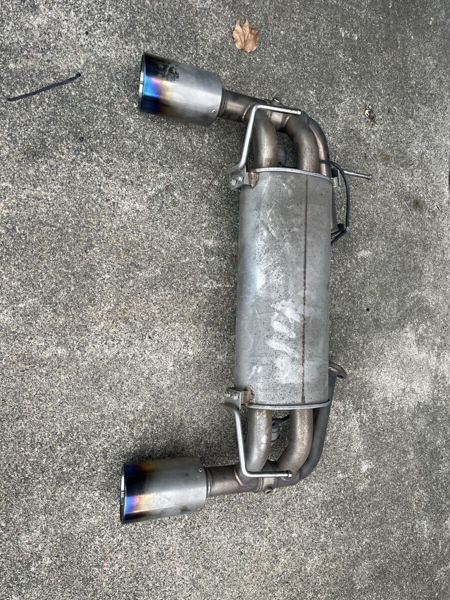 スカイラインクーペ CKV36 パワークラフトマフラー 可変バルブ