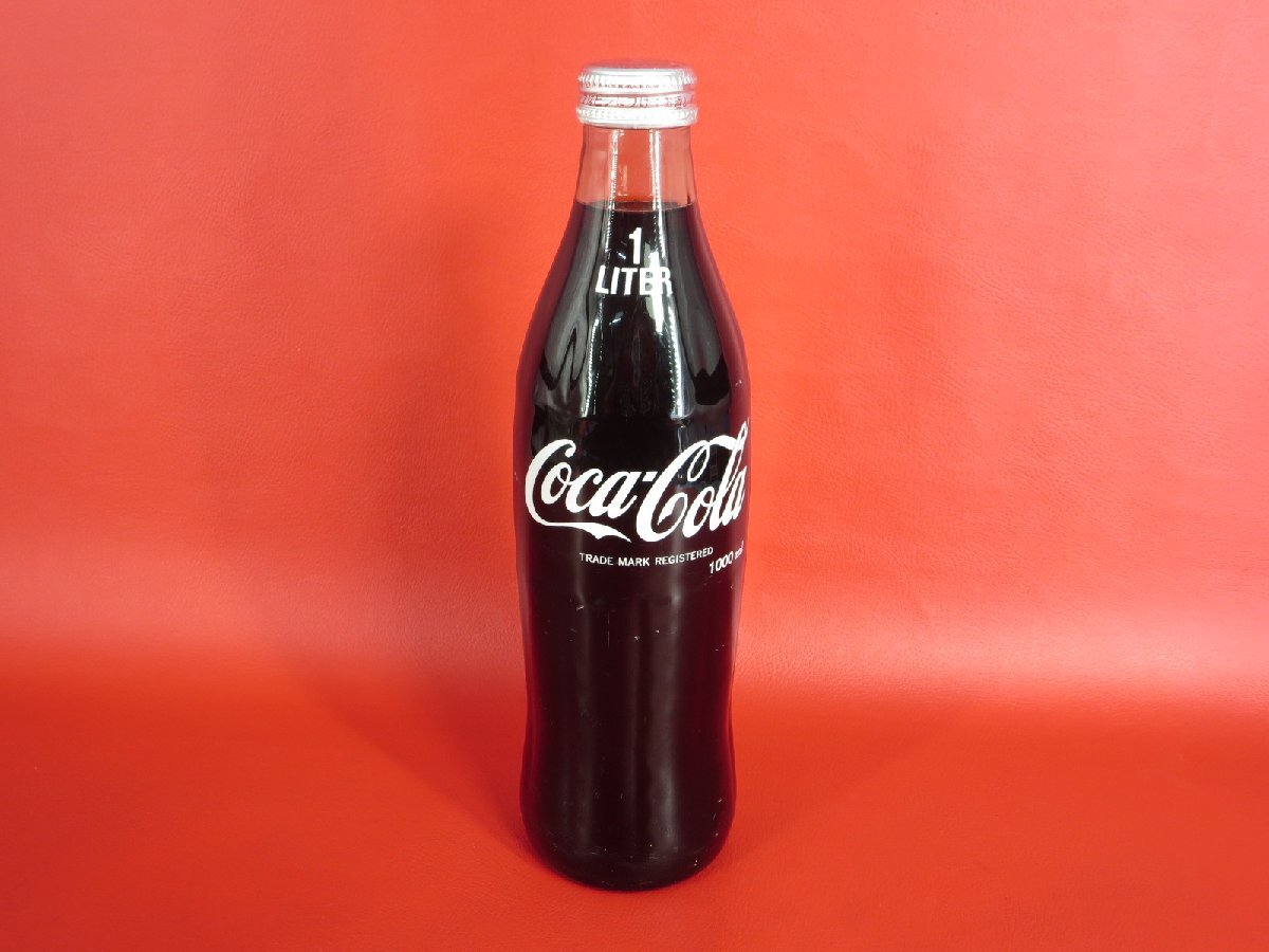 新品】☆昭和の駄菓子屋蔵出し☆コカ・コーラ 1000ml 瓶 1リッター 1