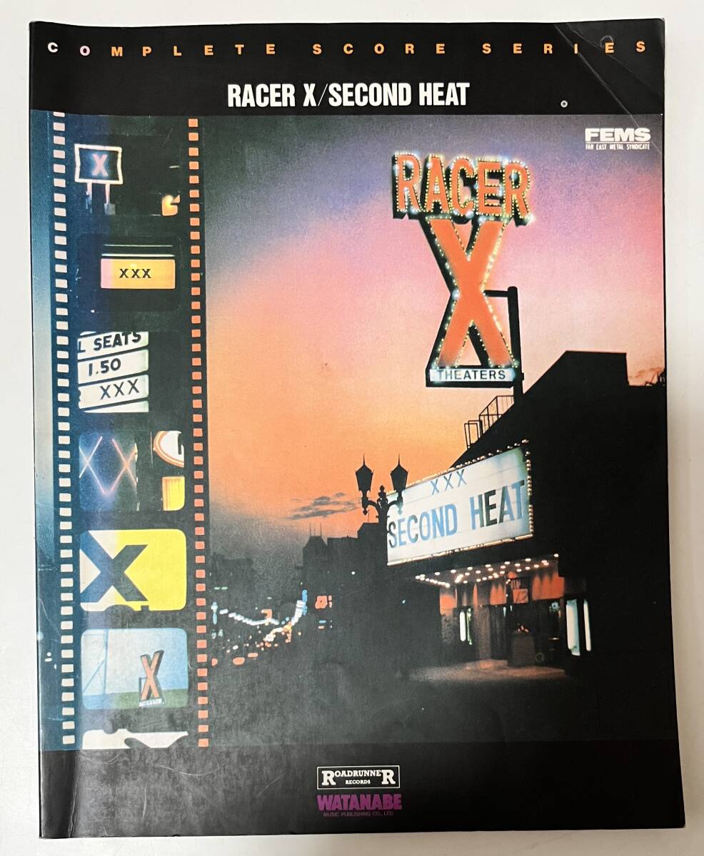 目立った傷や汚れなし】RACER X☆Second Heat [レーサーX,Paul Gilbert