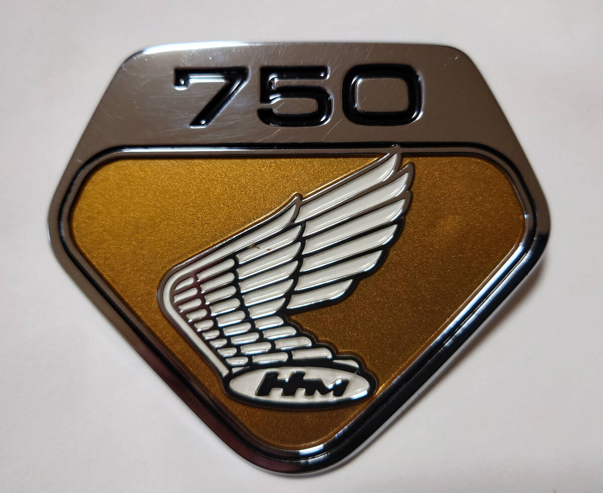 HONDA CB750FOUR K0 サイドカバーエンブレム（左右セット・大羽