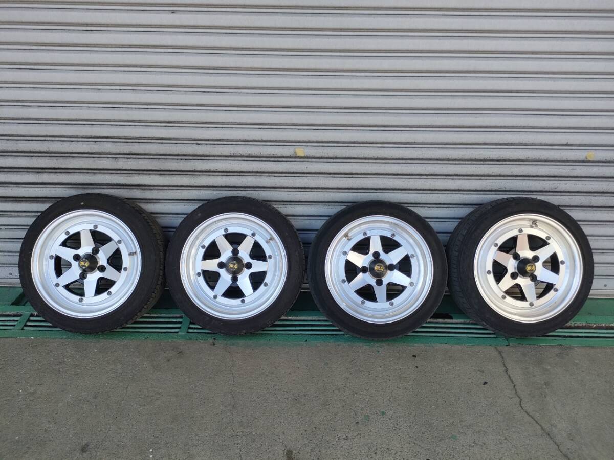 旧車 深リム SSR LONG CHAMP M-1 ロンシャン ホイール 1本 4H114.3 14