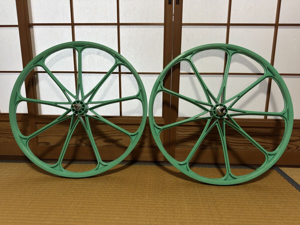 中古】☆OGK プラホイール前後セット BMX用 20インチHE規格 ビンテージ