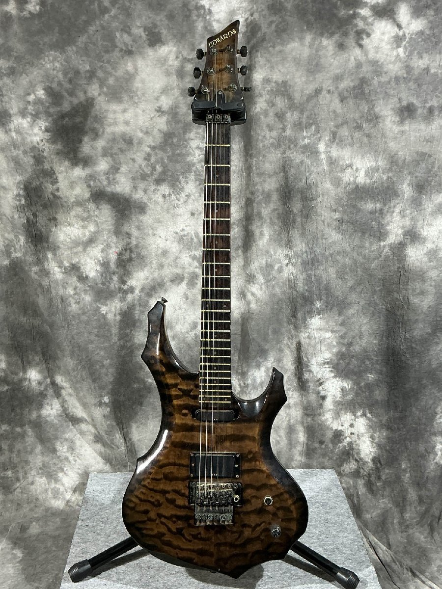 中古】定価10万円 日本製 エドワーズ ギター アイジモデル PIERROT LMC