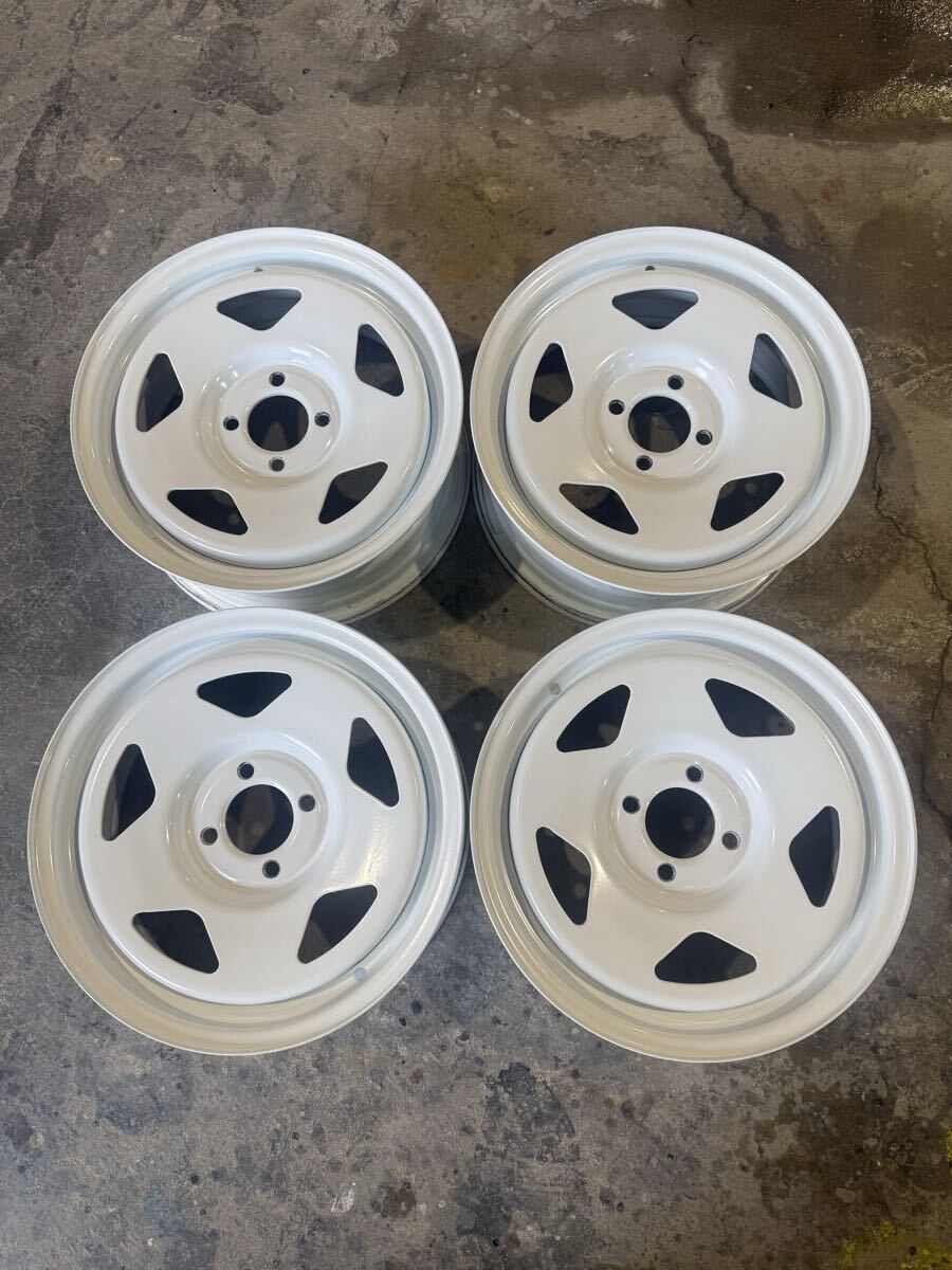 中古タイヤ☆155/55-14 155/55R14 マツダ純正 スチールホイール 鉄チン