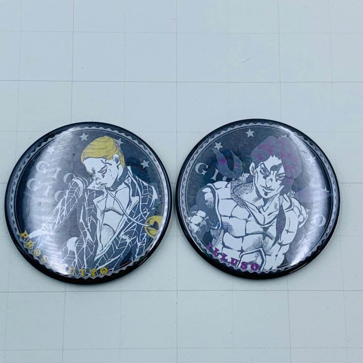 中古】〇 荒木飛呂彦展 ジョジョ展 東京会場 公式グッズ 原画缶バッジ