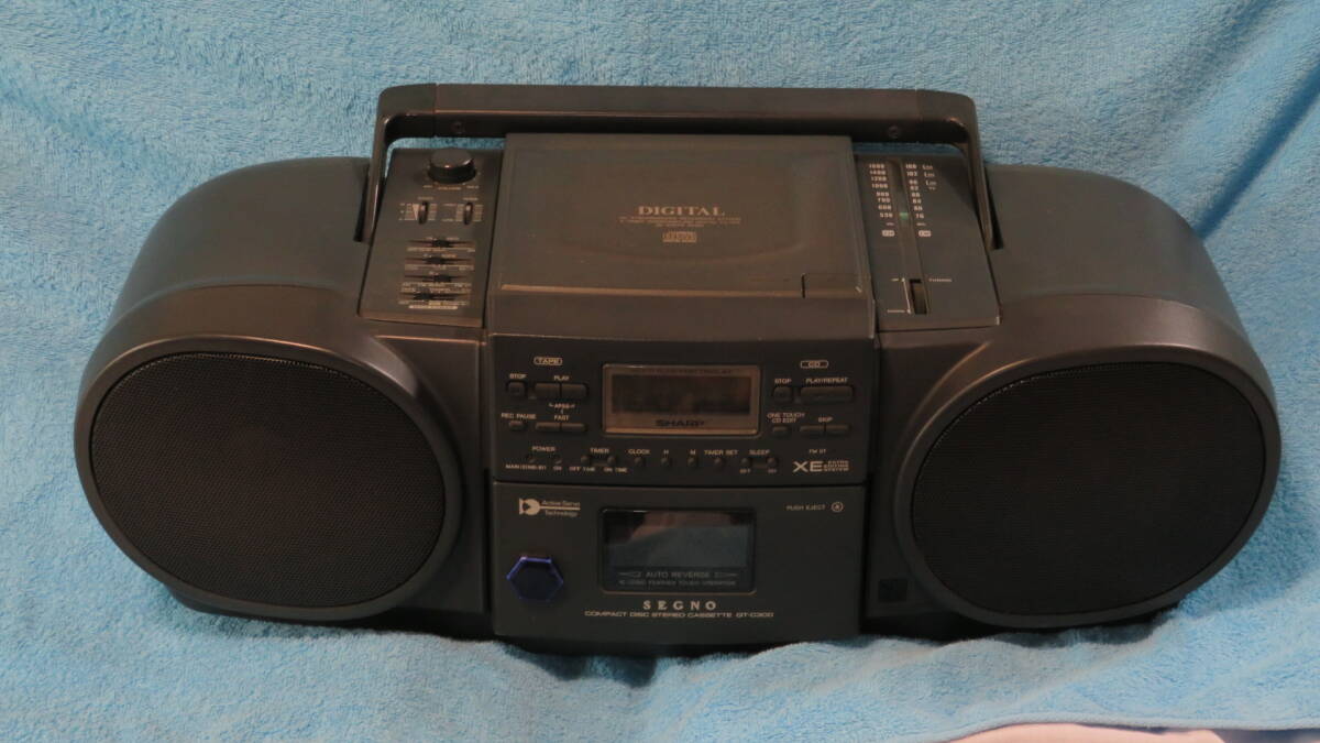 1127-8087) SHARP SEGNO FX-1000 シャープ CDラジカセ ジャンク
