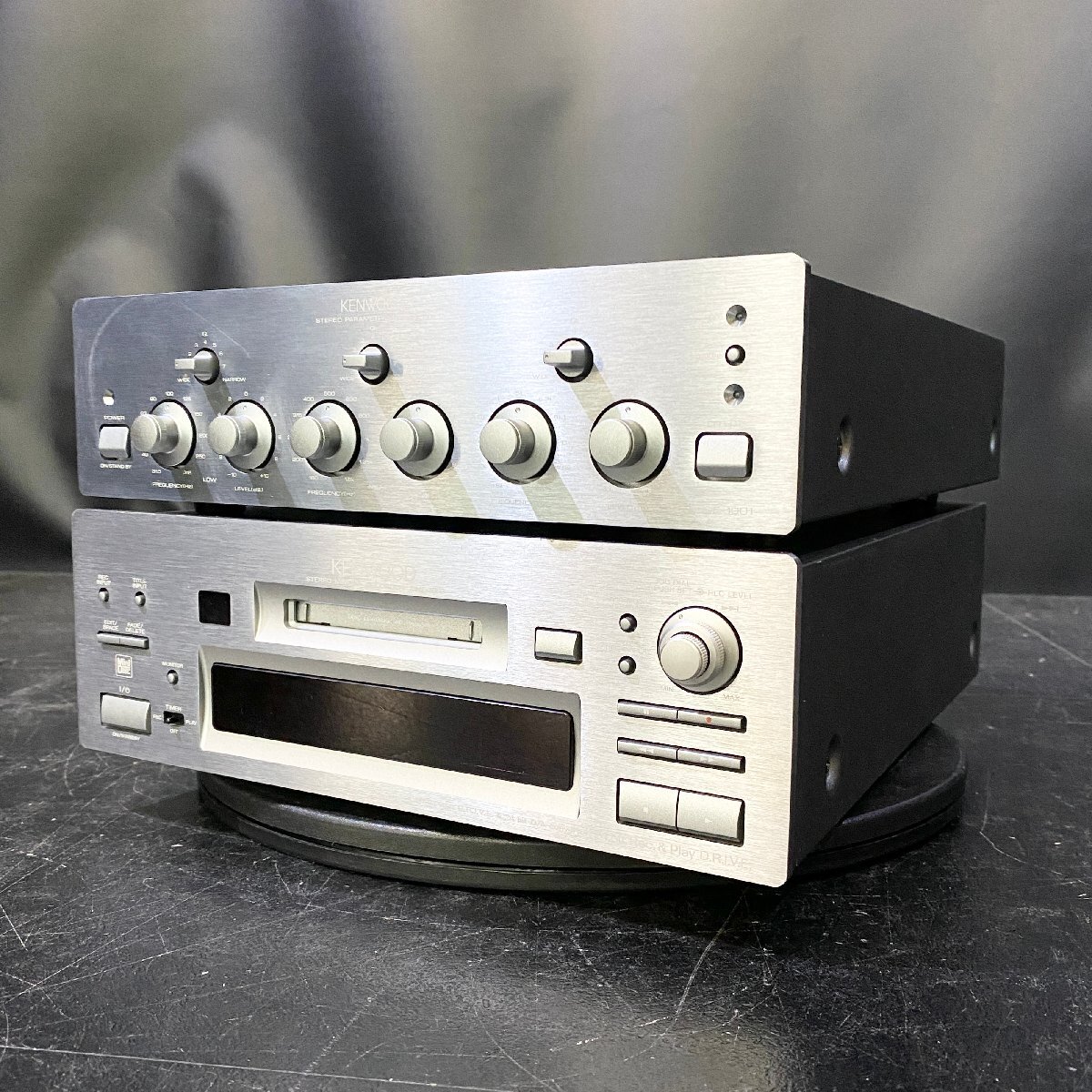 新品】希少 当時物 KENWOOD V205 AVセンター 未使用新品 グラフィック