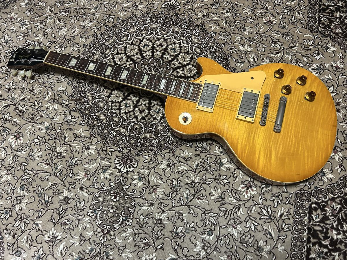 中古】BURNY RLG P90 Les Paul 1956 Gold Top バーニー レスポール