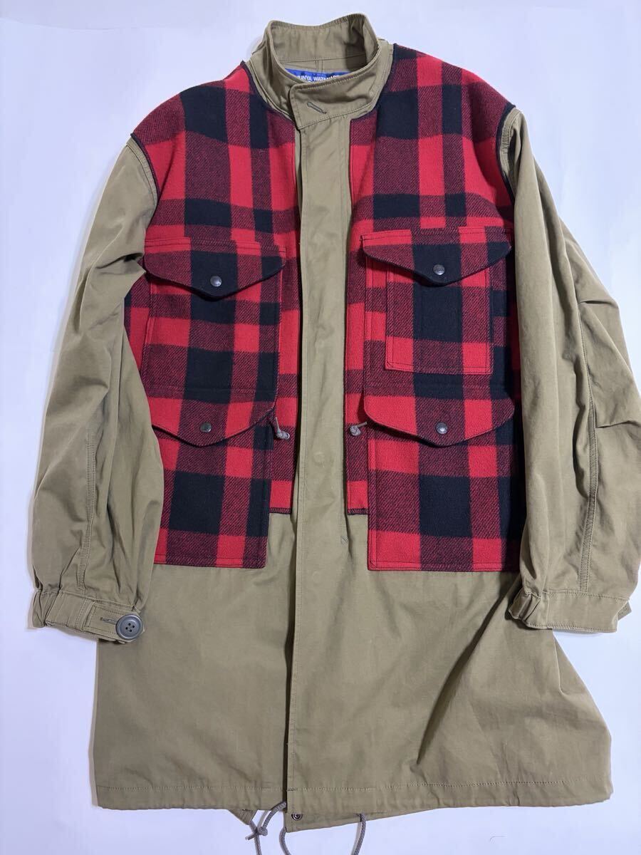 06AW パッチワーク M-65 ジャケット JUNYA WATANABE コムデギャルソン