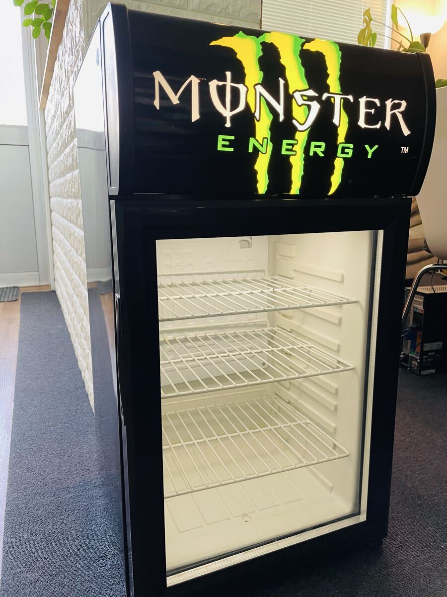 モンスターエナジー クーラーディスプレイ 冷蔵庫の落札情報詳細